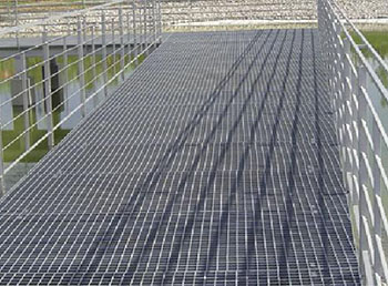 热镀锌钢格栅板